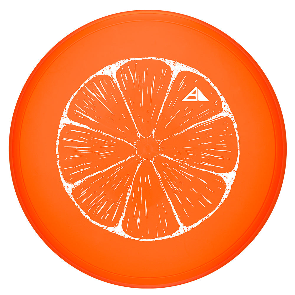 Axiom Brick & Mortar Exclusive Limited Edition Citrus Orange Proton Glitch Putter Golf Disc