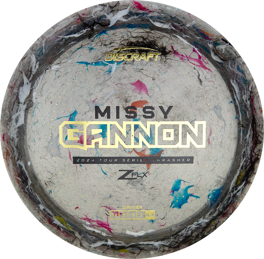 Discraft Limited Edition 2024 Tour Series Missy Gannon Jawbreaker Elite Z FLX Thrasher Distance Driver Golf Disc