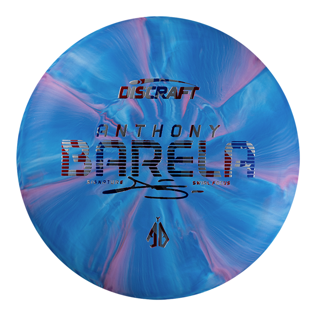Discraft Limited Edition Anthony Barela Swirl CT Crazy Tuff Focus Putter Golf Disc