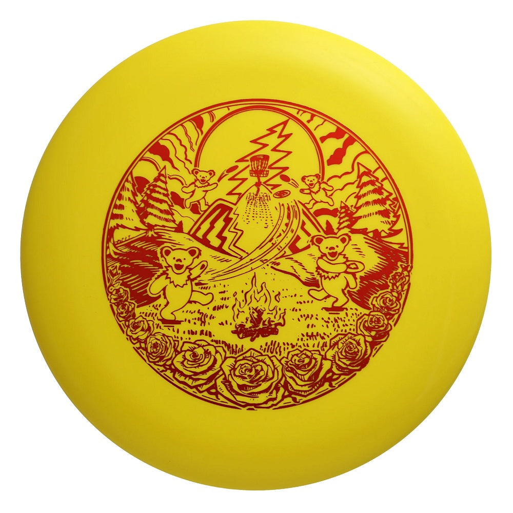 Discmania Limited Edition Grateful Dead Mountain Bears Stamp D-Line Flex 2 P2 Pro Putter Golf Disc