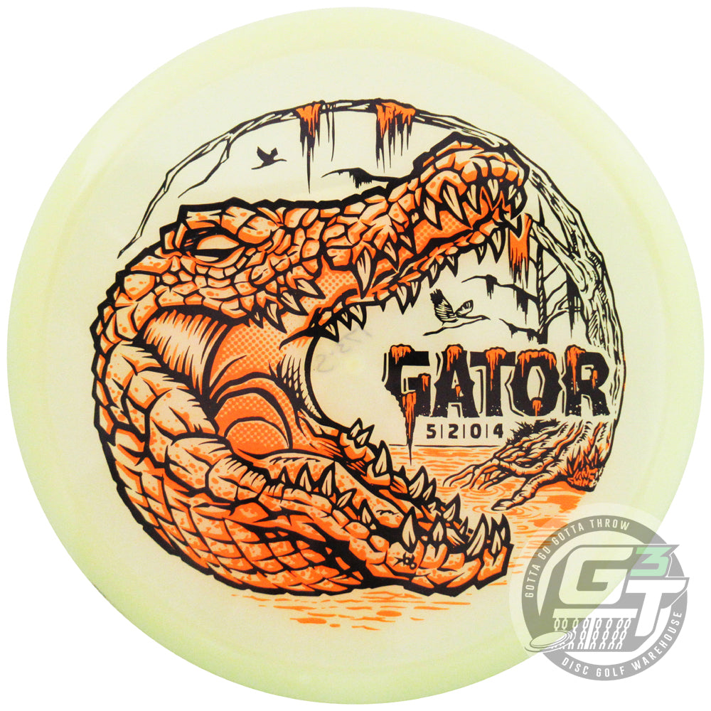 Innova Limited Edition Bayou Stamp Proto Glow Champion Gator Midrange Golf Disc