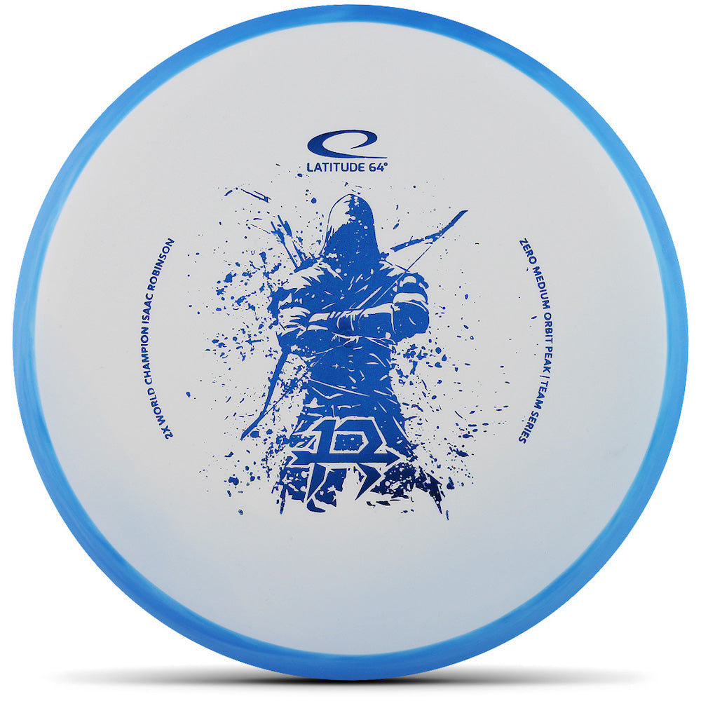 Latitude 64 Limited Edition 2025 Team Series Isaac Robinson Zero Medium Orbit Peak Putter Golf Disc