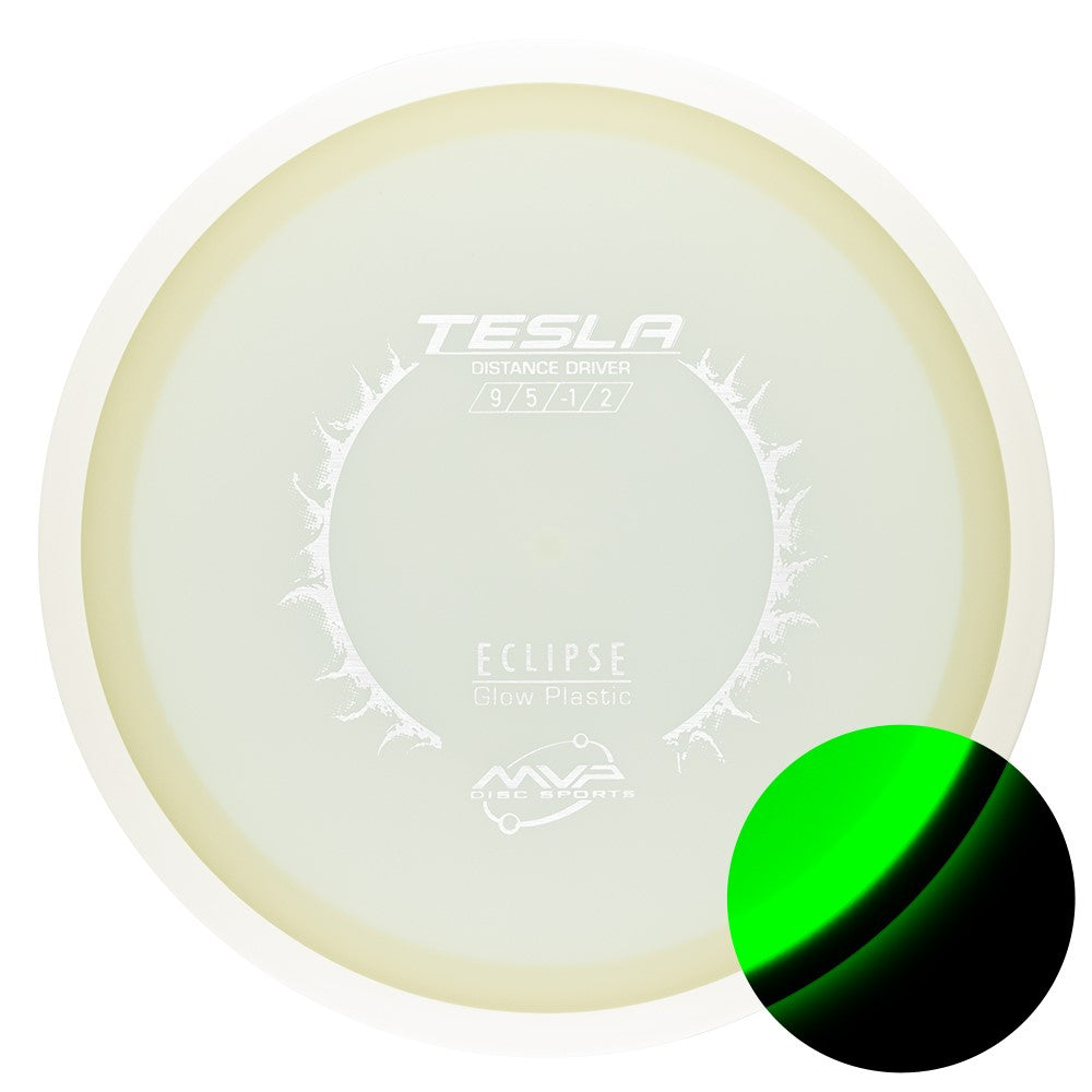 MVP Brick & Mortar Exclusive Eclipse 2.0 Glow Proton Tesla Distance Driver Golf Disc