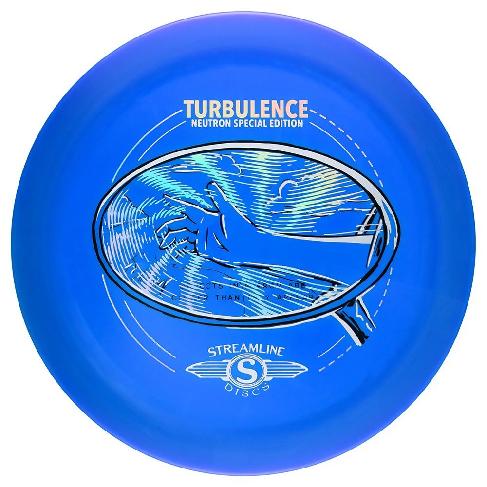 Streamline Brick & Mortar Exclusive Special Edition Neutron Turbulence Fairway Driver Golf Disc