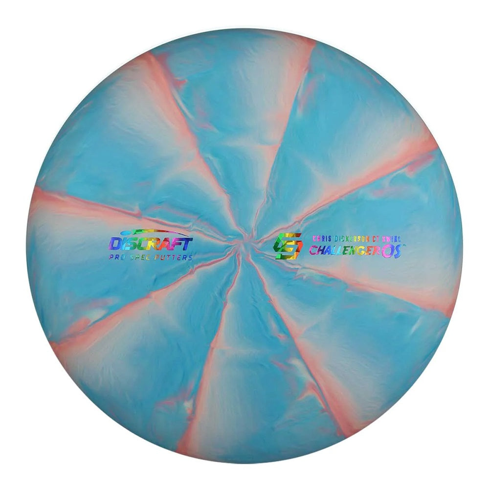 Discraft Limited Edition 2024 Elite Team Chris Dickerson Swirl CT Crazy Tuff Challenger OS Putter Golf Disc