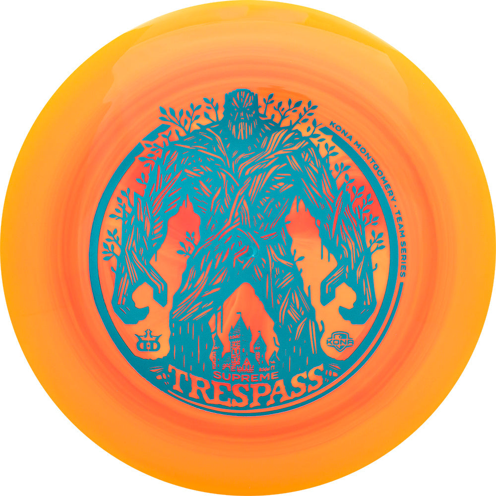 Dynamic Discs Limited Edition 2024 Team Series Kona Montgomery Supreme Trespass Distance Driver Golf Disc
