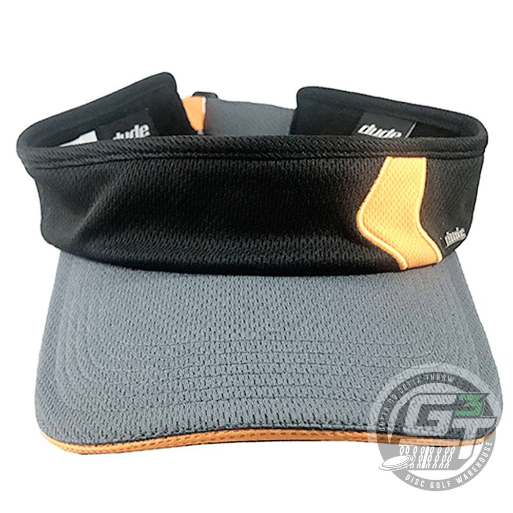 DUDE Apparel Black / Gray DUDE Zoe and Dustin Boomer Adjustable Disc Golf Visor