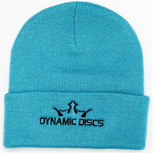 Dynamic Discs Apparel Teal Dynamic Discs King D's Logo Knit Beanie Winter Disc Golf Hat