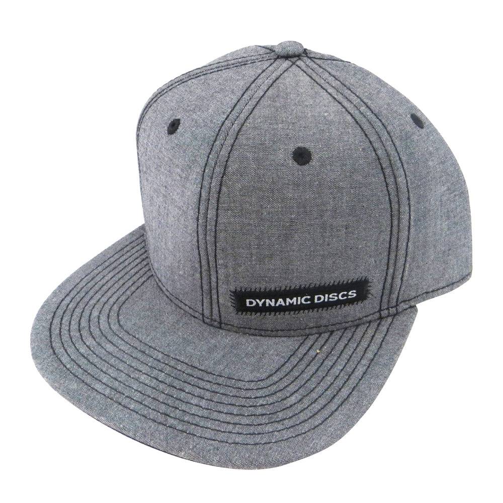 Dynamic Discs Apparel Gray Dynamic Discs Stitch Snapback Disc Golf Hat