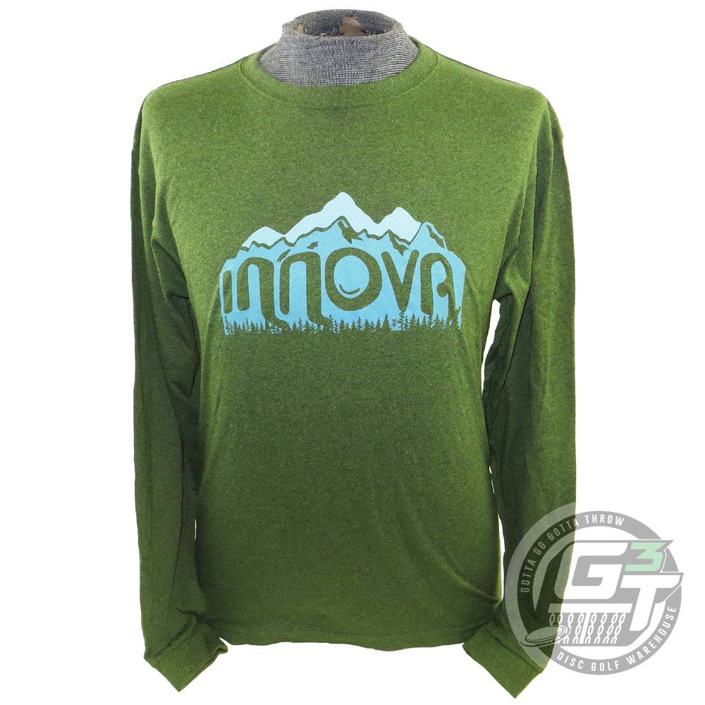 Innova Apparel S / Green Innova Wilderness Long Sleeve Disc Golf T-Shirt