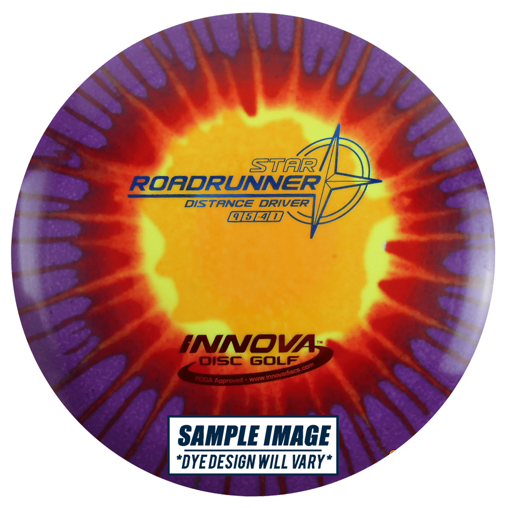 Innova Golf Disc Innova I-Dye Star Roadrunner Distance Driver Golf Disc