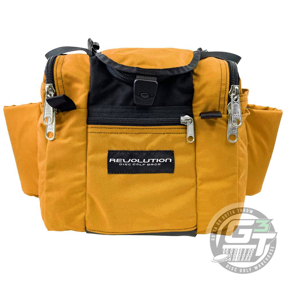 Revolution Disc Golf Bag Yellow Revolution Deluxe Mini Disc Golf Bag