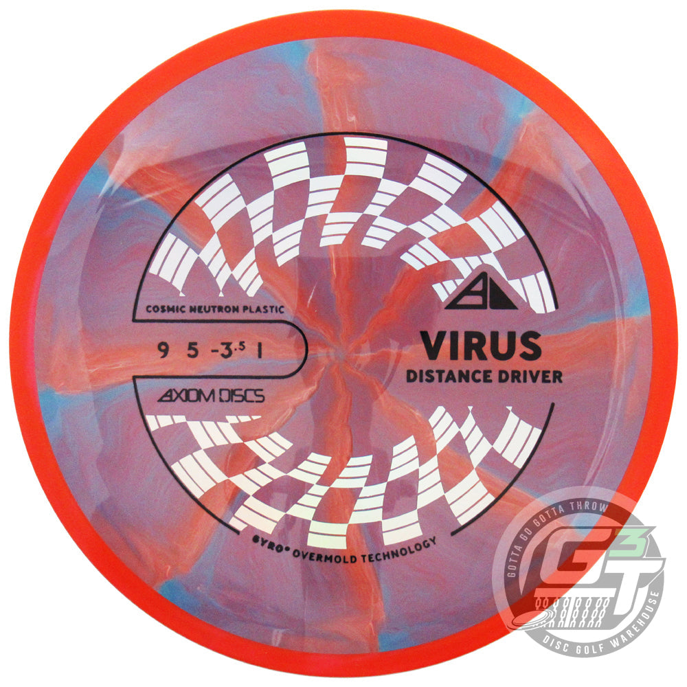 Axiom Cosmic Neutron Virus Distance Driver Golf Disc