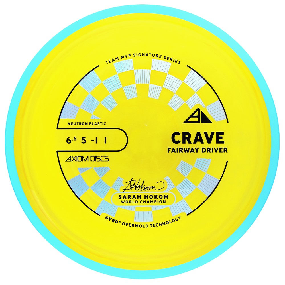 Axiom Neutron Crave [Sarah Hokom 1X] Fairway Driver Golf Disc