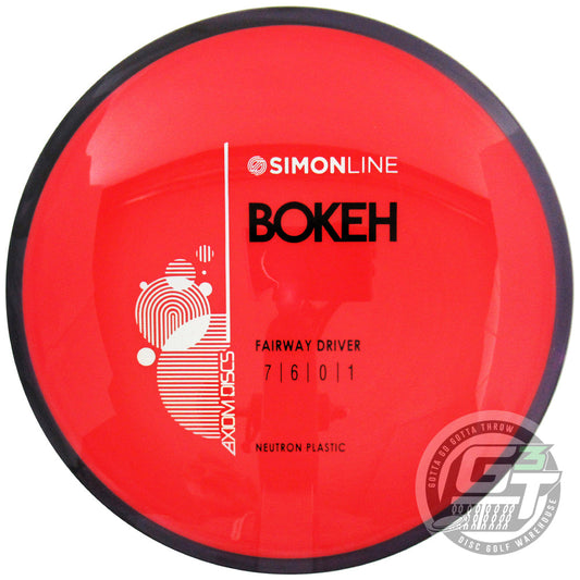 Axiom Simon Line Neutron Bokeh [Simon Lizotte] Fairway Driver Golf Disc