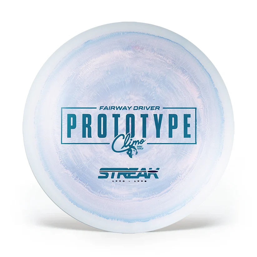 Climo Prototype Signature Line Streak Fairway Driver Golf Disc