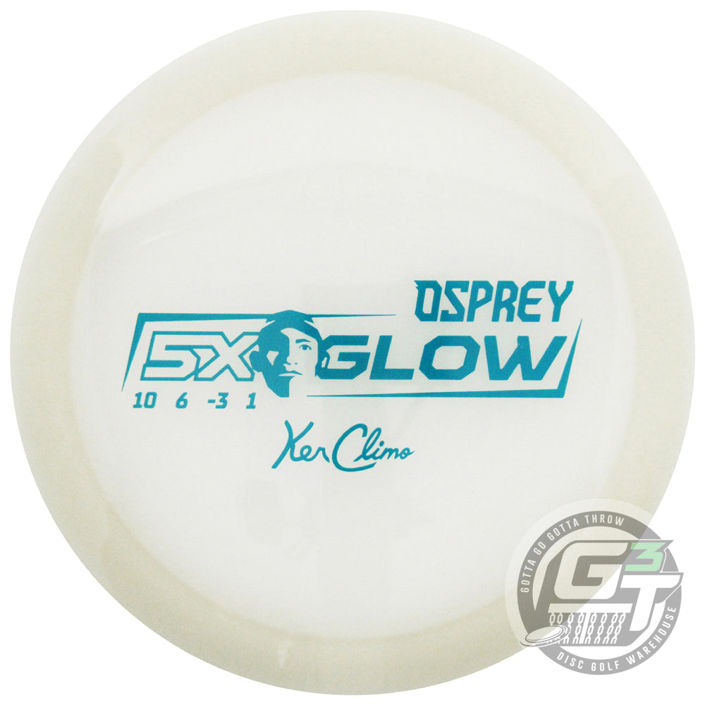 Climo 5X Glow Victory Line Osprey Distance Driver Golf Disc