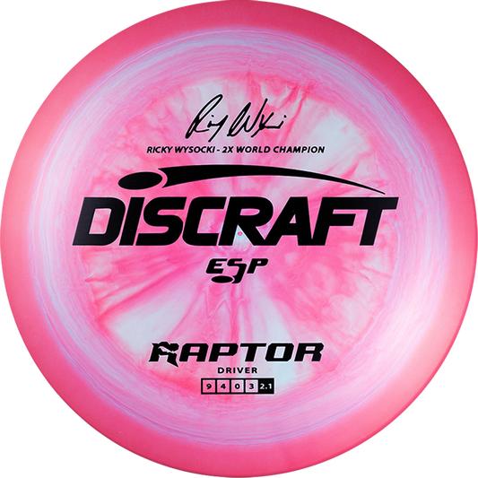 Discraft ESP Raptor [Ricky Wysocki 2X] Distance Driver Golf Disc