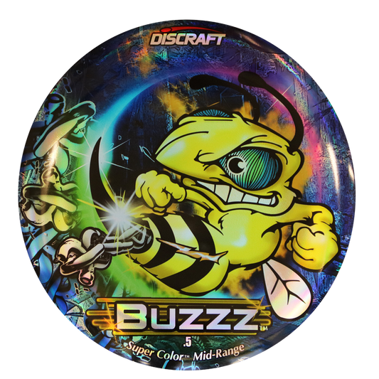 Discraft Full Foil SuperColor Chains ESP Buzzz Midrange Golf Disc