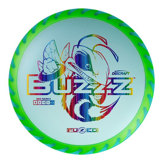 Discraft Fuzed Line Buzzz w/ Saw Pattern Midrange Golf Disc