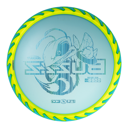 Discraft Fuzed Line Buzzz w/ Saw Pattern Midrange Golf Disc