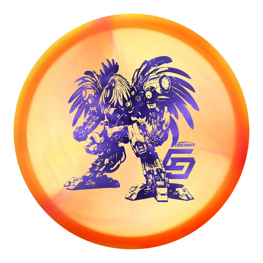 Discraft Limited Edition 2024 Chris Dickerson Robot Chicken Swirl Elite Z Buzzz Midrange Golf Disc