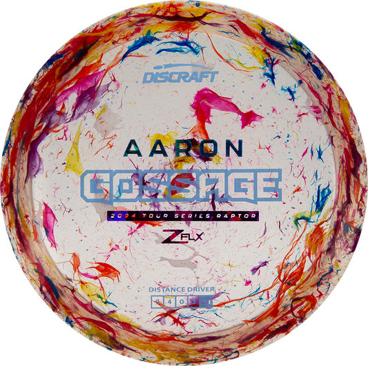Discraft Limited Edition 2024 Tour Series Aaron Gossage Jawbreaker Elite Z FLX Raptor Distance Driver Golf Disc