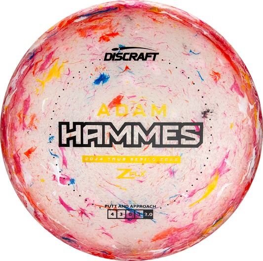 Discraft Limited Edition 2024 Tour Series Adam Hammes Jawbreaker Elite Z FLX Zone Putter Golf Disc