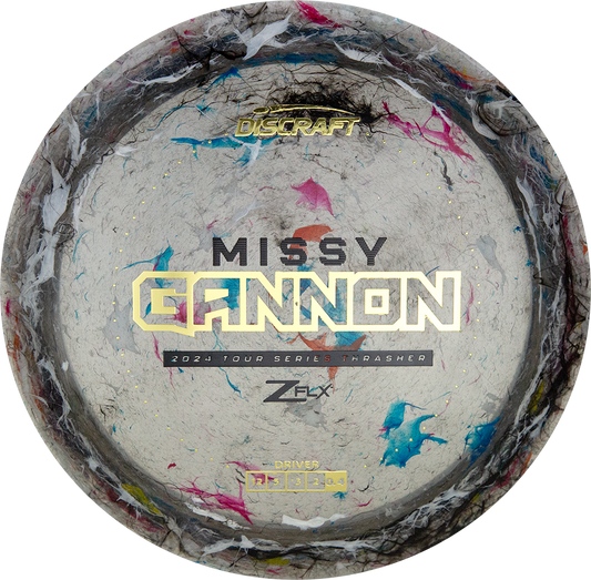 Discraft Limited Edition 2024 Tour Series Missy Gannon Jawbreaker Elite Z FLX Thrasher Distance Driver Golf Disc