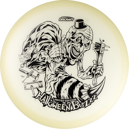 Discraft Limited Edition 2025 Halloween Mega-Glo Elite Z Buzzz Midrange Golf Disc