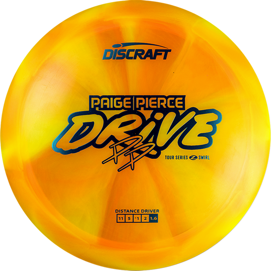 Discraft Limited Edition 2025 Tour Series Paige Pierce Swirl Elite Z Drive Distance Driver Golf Disc