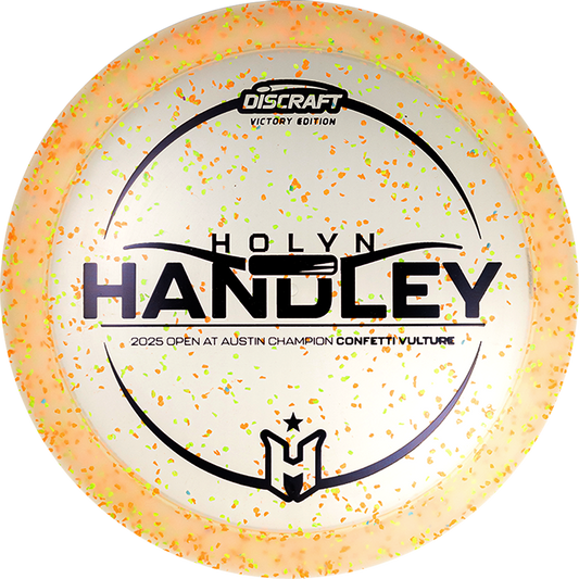 Discraft Limited Edition Victory Edition 2025 Open at Austin Champion Holyn Handley Swirl Elite Z Vulture Distance Driver Golf Disc