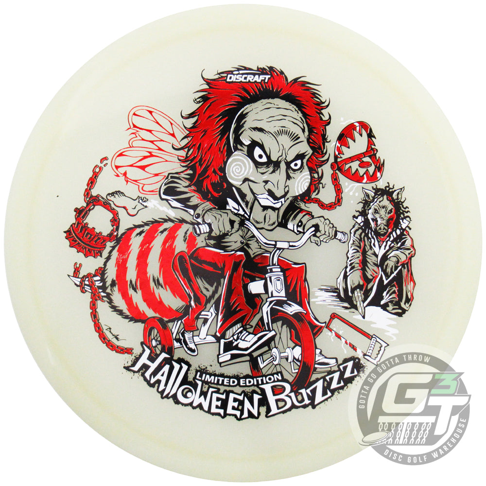 Discraft Limited Edition 2026 Halloween Tri-Foil Mega Glo Z Buzzz Midrange Golf Disc