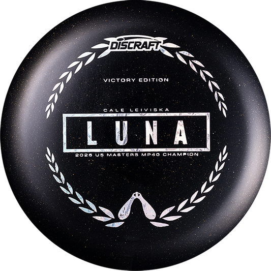 Discraft Limited Edition Victory Edition 2026 US Masters MP40 Cale Leiviska Midnight Shimmer Elite Z Luna Putter Golf Disc
