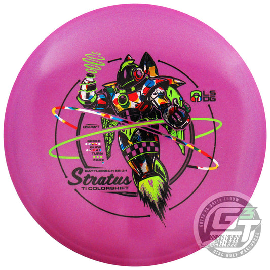 Discraft Limited Edition 2026 Ledgestone Open ColorShift Titanium Stratus Fairway Driver Golf Disc