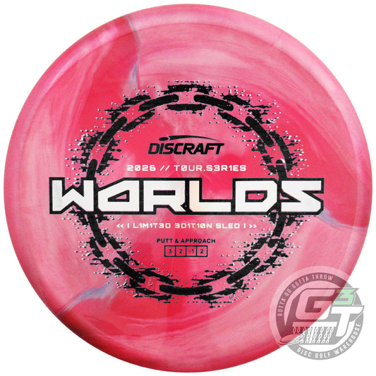 Discraft Limited Edition 2026 PDGA World Championship Tour Series Special Blend Sled Putter Golf Disc
