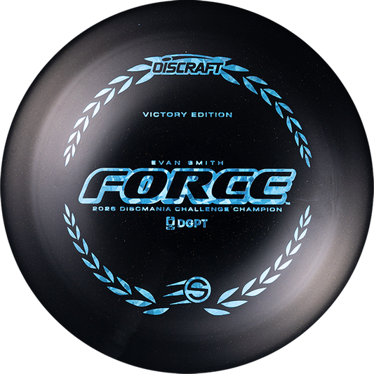 Discraft Limited Edition Victory Edition 2026 Discmania Challenge Champion Evan Smith Midnight Shimmer Elite Z Distance Driver Golf Disc