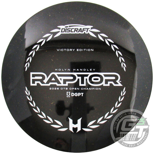 Discraft Limited Edition Victory Edition 2026 OTB Open Champion Holyn Handley Midnight Shimmer Elite Z Raptor Distance Driver Golf Disc