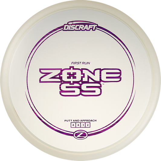 Discraft First Run Elite Z Zone SS Putter Golf Disc