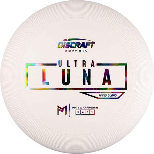 Discraft Limited Edition First Run Paul McBeth Signature Putter Line UltraLuna Putter Golf Disc