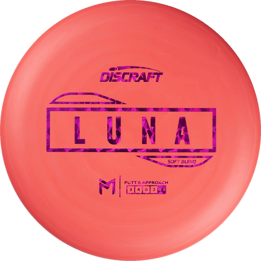 Discraft Paul McBeth Signature Putter Line Soft Luna Putter Golf Disc