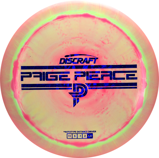 Discraft Limited Edition Prototype Paige Pierce Signature ESP Drive Distance Driver Golf Disc