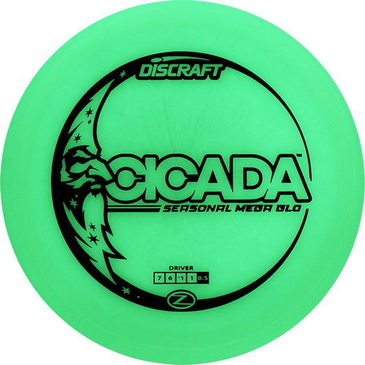 Discraft Seasonal Mega Glo Z Cicada Fairway Driver Golf Disc