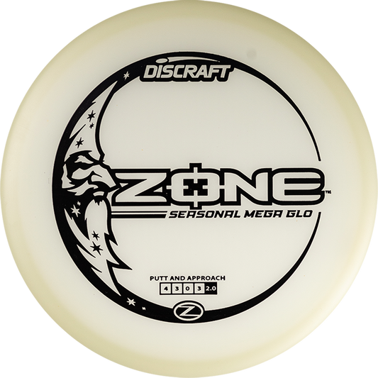 Discraft Seasonal Mega Glo Z Zone Putter Golf Disc