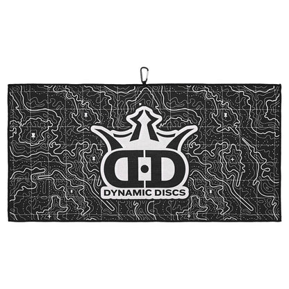 Dynamic Discs Topographic Microfiber Waffle Disc Golf Towel