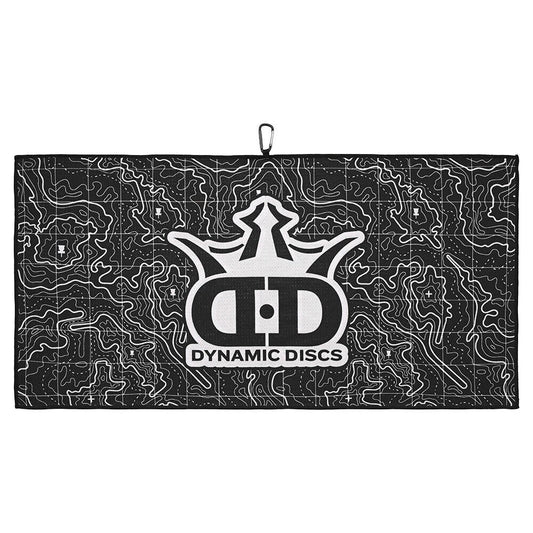 Dynamic Discs Topographic Microfiber Waffle Disc Golf Towel