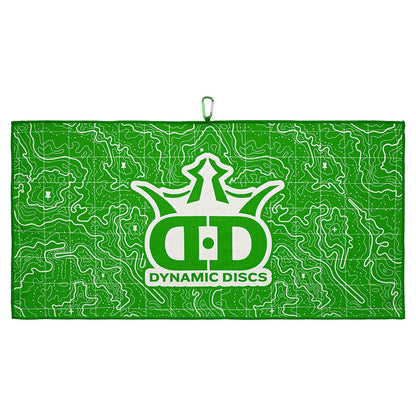 Dynamic Discs Topographic Microfiber Waffle Disc Golf Towel