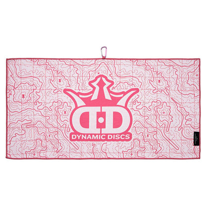 Dynamic Discs Topographic Microfiber Waffle Disc Golf Towel