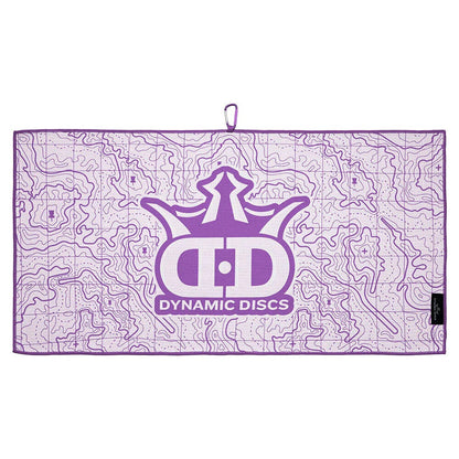 Dynamic Discs Topographic Microfiber Waffle Disc Golf Towel