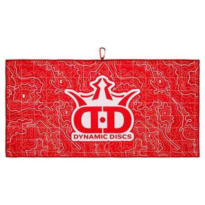 Dynamic Discs Topographic Microfiber Waffle Disc Golf Towel